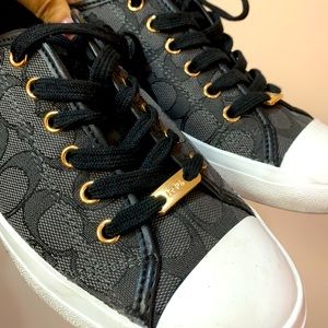 Coach canvas shoes